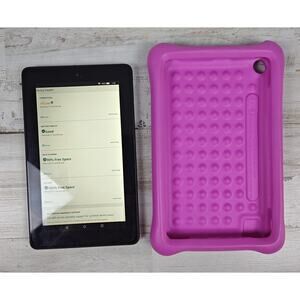 Amazon Fire HD 7 Kids Edition Tablet Bundle 5th Gen 16GB WiFi Factory Reset